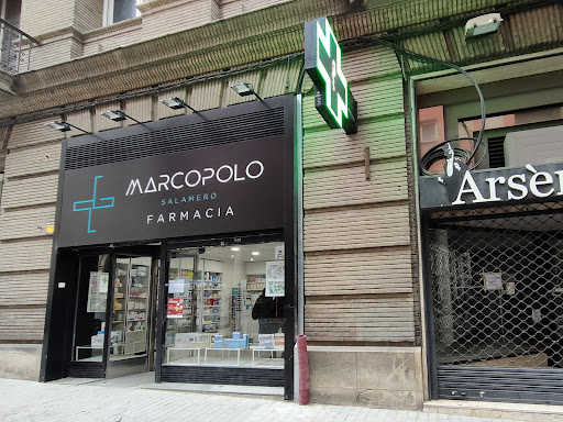 Farmacia Faci Lérida. Marcopolo Salamero